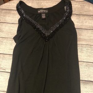 Black, flirty dress